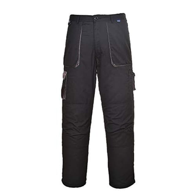 Thumbnail 1 de Pantaloni Contrast Trousers taglia 3XL black con orli regolabili