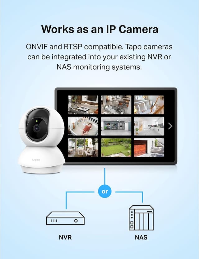 Thumbnail 6 de TP-Link Tapo C210 2K Pan-Tilt Indoor Security Camera (Baby & Pet Monitor)