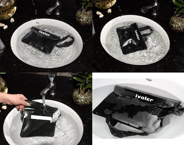 Detalle de Universal waterproof waist bag 2 pack