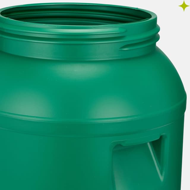 Detalle de Garronda Weithalsfass 30 Liter Futtertonne mit Deckel ohne Dichtung (BPA-freies HDPE)