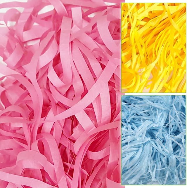 Thumbnail 3 de Bluelves 2er-Set Osterkörbchen aus Weide/Bambus mit ca. 100 g Ostergras Grün zum Befüllen