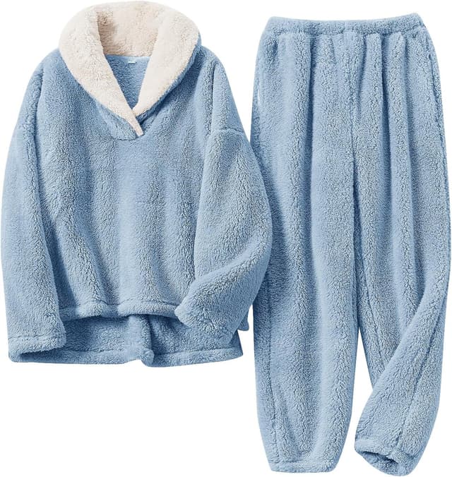 Detalle de BOSECETA Fluffy Pajamas 2-Piece Set