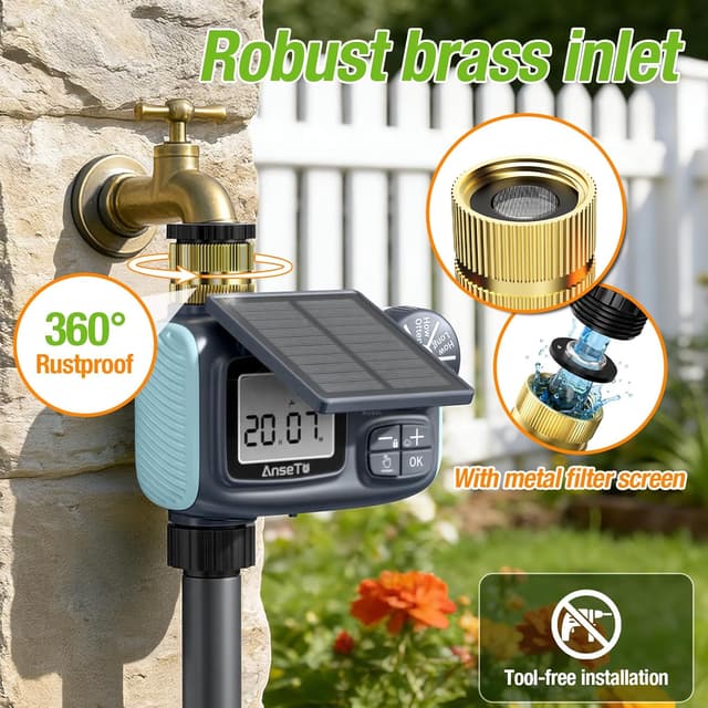 Thumbnail 6 de AnseTo computer irrigazione solare con USB-C