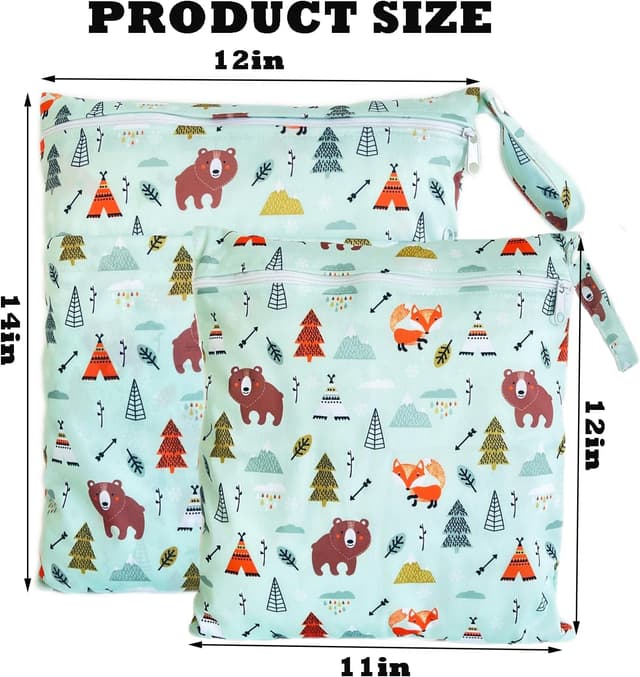 Thumbnail 1 de TRASUN Wetbag 2er Set für Kindergarten