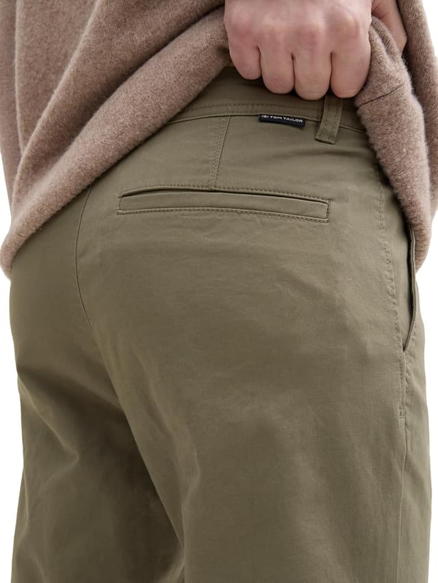 Detalle de TOM TAILOR 1046967 Travis Slim Chino: pantaloni chino da uomo comodi e ben vestiti