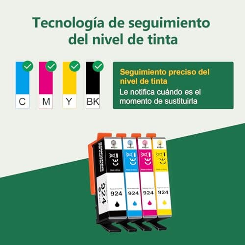 Thumbnail 7 de KINGJET 924 Cartuchos Compatibles para HP OfficeJet Pro 🖨