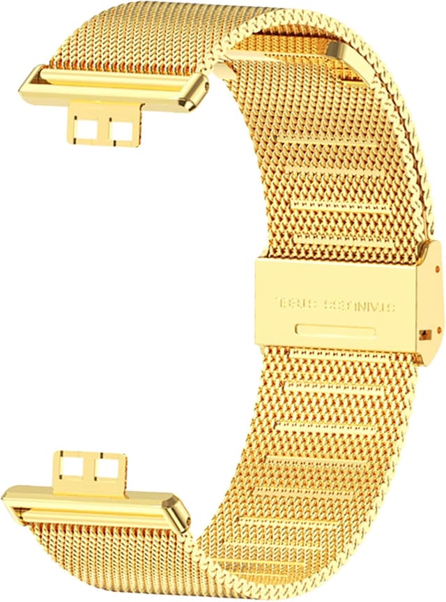 Detalle de MIJOBS replacement strap for Huawei Watch Fit (metal stainless steel mesh band)