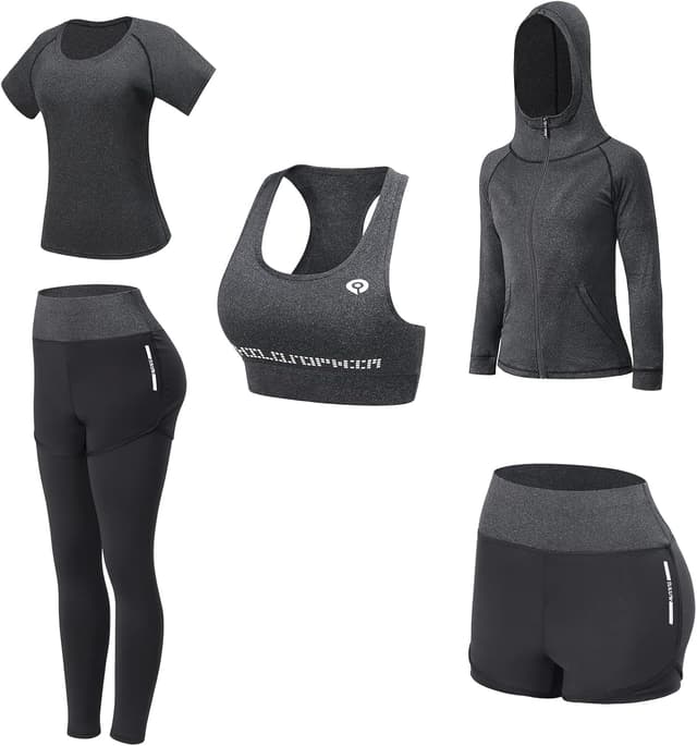 Detalle de Set yoga donna 5 pezzi per sport