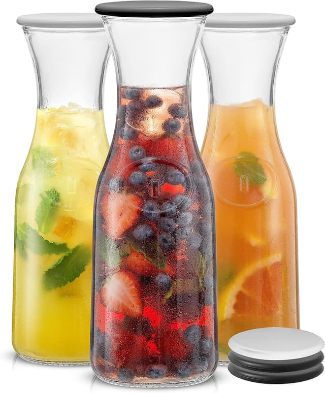 Imagen de JoyJolt Glass Carafe 1 L 🍶 en OfertitasTOP