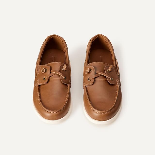 Detalle de Amazon Essentials Unisex Kinder Bootsschuh – Slip-in Komfort mit gepolsterter Innensohle