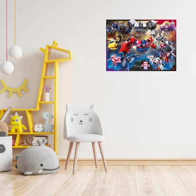 Detalle 2 de Ravensburger Puzzle XXL Transformers 100 pièces (à partir de 6 ans) 36 x 49 cm