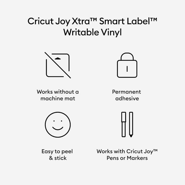 Thumbnail 4 de Smart Vinyl Cricut Joy Xtra inscriptible permanent