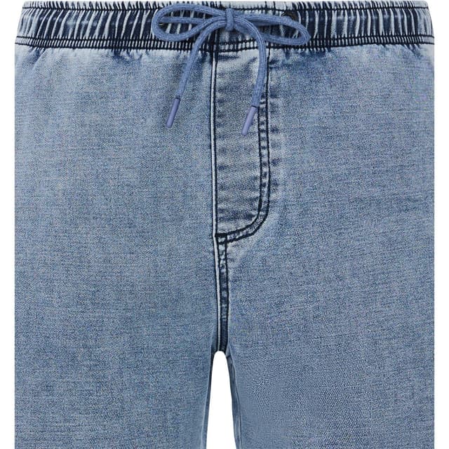 Detalle 1 de Protest Hoover: pantalones cortos de hombre por encima de la rodilla con cintura elástica y cordón