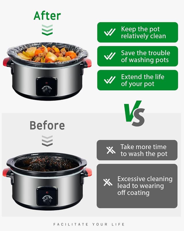 Thumbnail 4 de Syntus Slow Cooker Liners 30 Count 🍲