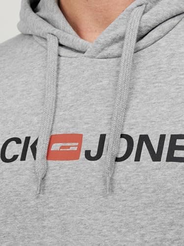 Thumbnail 6 de JACK & JONES Jjecorp Logo Sweat Hood: sudadera con capucha y bolsillo frontal para diario