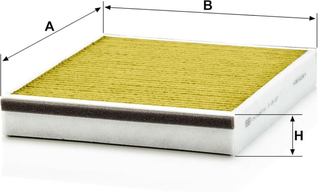 Thumbnail 2 de MANN-FILTER FP 25 007 Innenraumfilter 260×202×36 mm 🚗