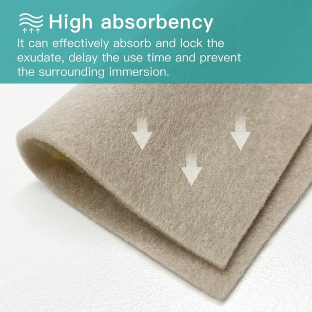 Thumbnail 6 de Dimora Upgrade Silver Calcium Alginate Wound Dressing (4'' x 4'') – Antibacterial Non-Stick Gauze, Sterile Absorbent Pads, 5 Packs