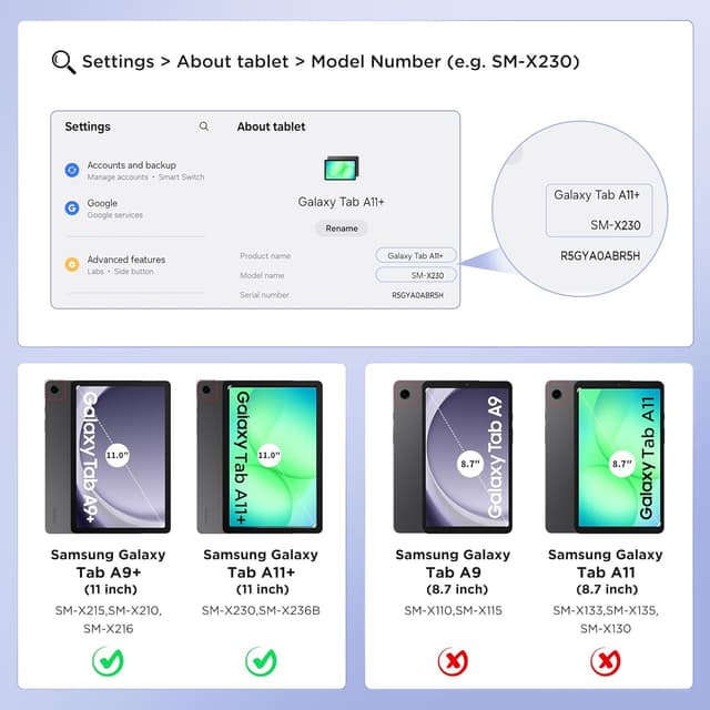 Thumbnail 1 de EasyAcc Custodia Samsung Galaxy Tab A11+ 11