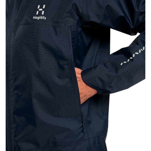 Detalle 1 de Haglöfs L.I.M GTX chaqueta de hombre superligera y plegable con GORE-TEX Paclite PLUS