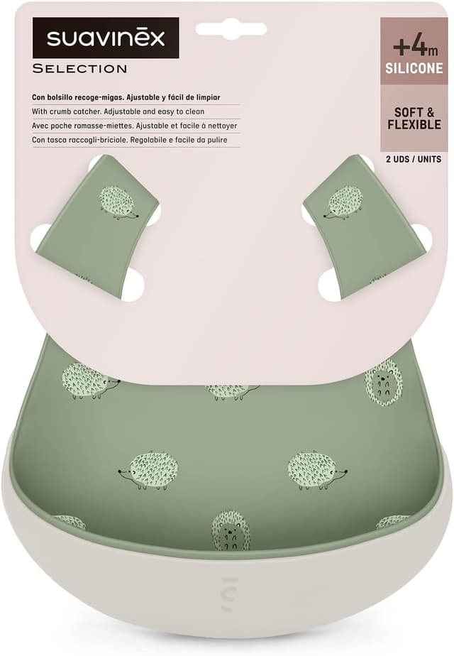 Thumbnail 1 de Suavinex Bavoirs silicone 4 mois