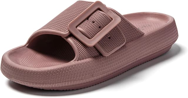 Detalle de JOMIX Ciabatte Nuvola estive donna in morbida gomma EVA, ideali per mare, spiaggia e piscina