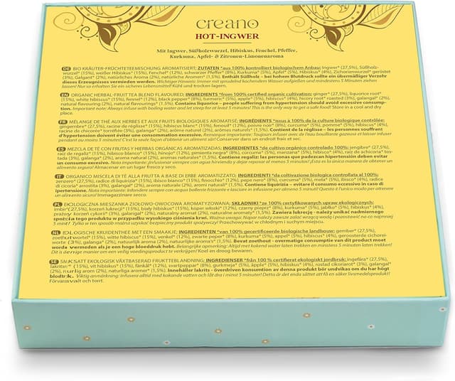 Thumbnail 6 de Creano Set regalo tisane 9 gusti 🍵