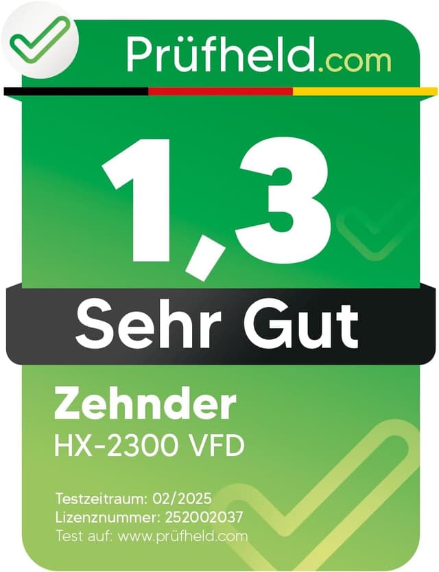 Thumbnail 1 de Zehnder HX 2300 VFD Sat Receiver Full HD