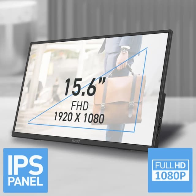 Thumbnail 11 de MSI PRO MP165DE E6 Tragbarer Monitor