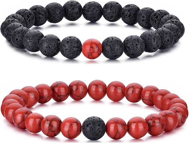 Thumbnail 6 de RANKEEF Perlenarmband 8 mm für Herren