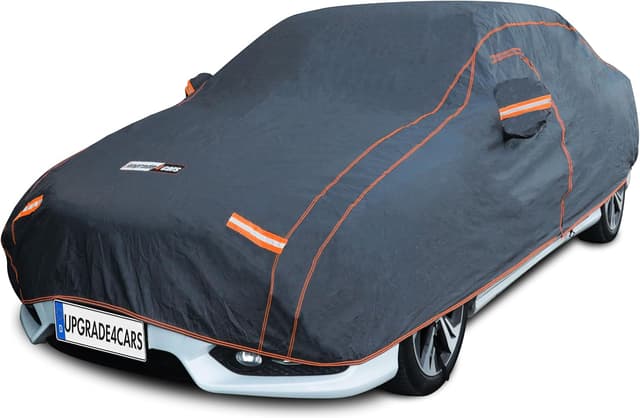 Detalle de Upgrade4cars bâche de protection voiture extérieure universelle (406 x 165 x 120 cm)
