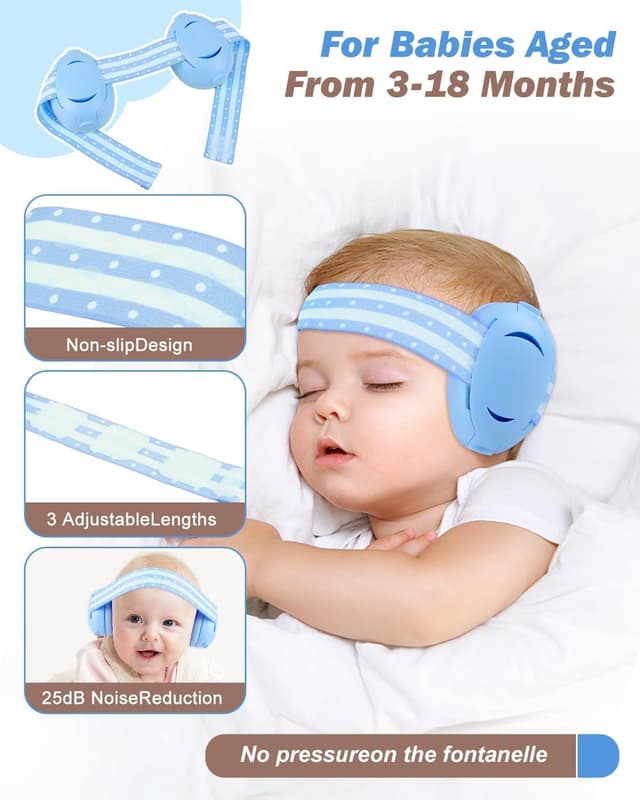 Thumbnail 1 de Baby Ear Defender noise reduction earmuffs for 36 months