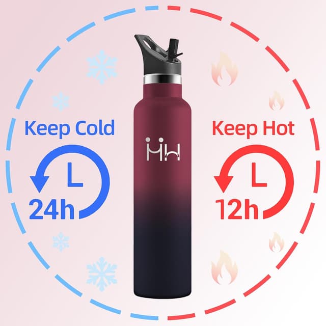 Thumbnail 3 de Motswedi Botella Térmica Deportiva 1000ml Acero Inoxidable 🥤