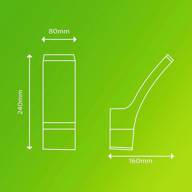 Thumbnail 5 de Philips Lighting Aplique Splay LED Exterior 12W Antracita 💡