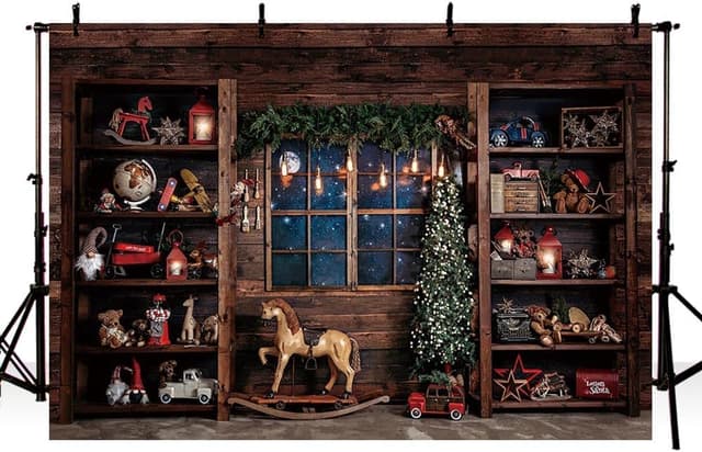 Imagen de MEHOFOND 8x6ft Christmas Backdrop en OfertitasTOP