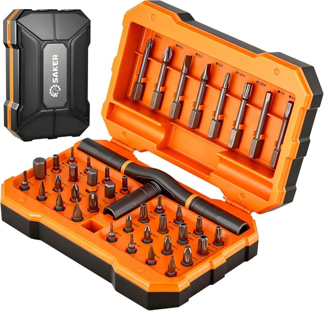 Detalle de Saker 42-in-1 Magnetic Screwdriver Set