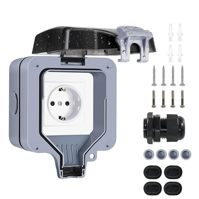 Detalle de Presa esterna impermeabile 16A IP66