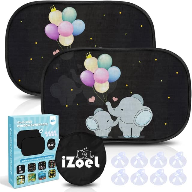 Imagen de iZoeL Auto Sonnenschutz 51x31 cm en OfertitasTOP