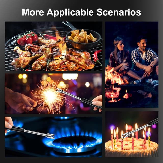 Thumbnail 5 de KTEBO Plasma Arc Rechargeable Lighter 2-Pack