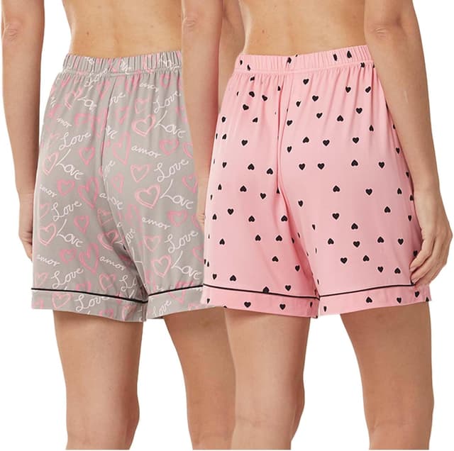 Thumbnail 1 de YUSHOW Schlafanzughose Damen 2er Pack Kurz ❤