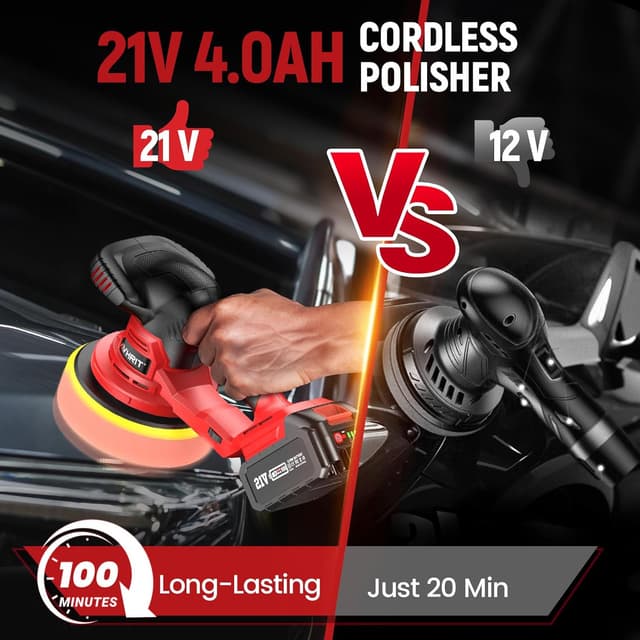 Thumbnail 5 de Avhrit Updated Cordless Polisher 5500 RPM