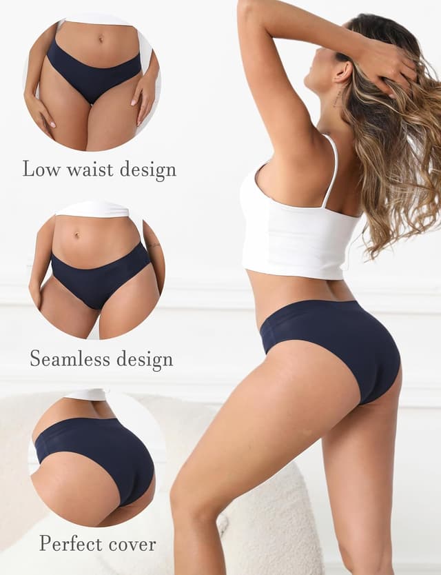 Detalle 2 de WAYIQE Seamless Underwear 6-Pack