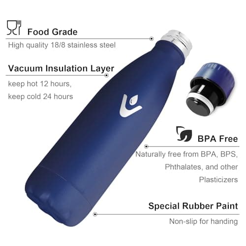 Detalle 2 de Botella Térmica 500ml acero inoxidable para deporte 🚰