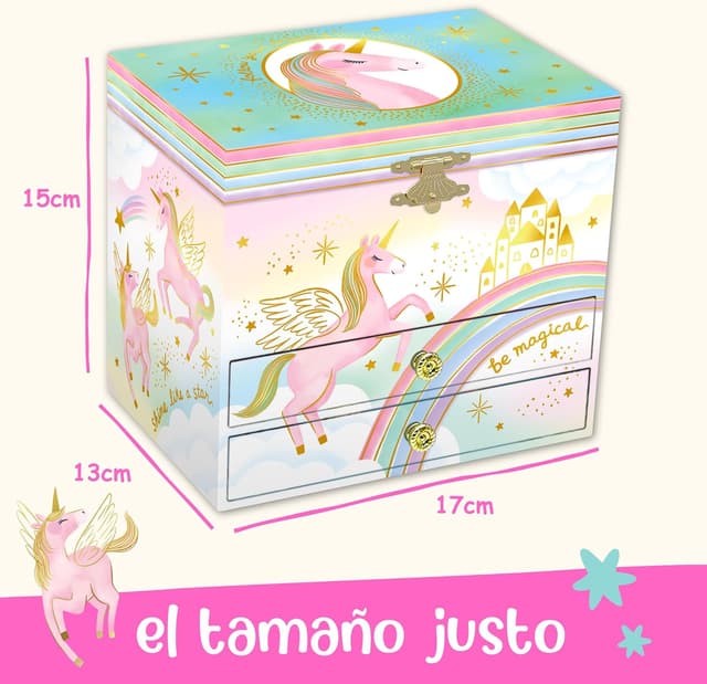 Thumbnail 6 de Giggle & Honey Joyero Unicornio grande