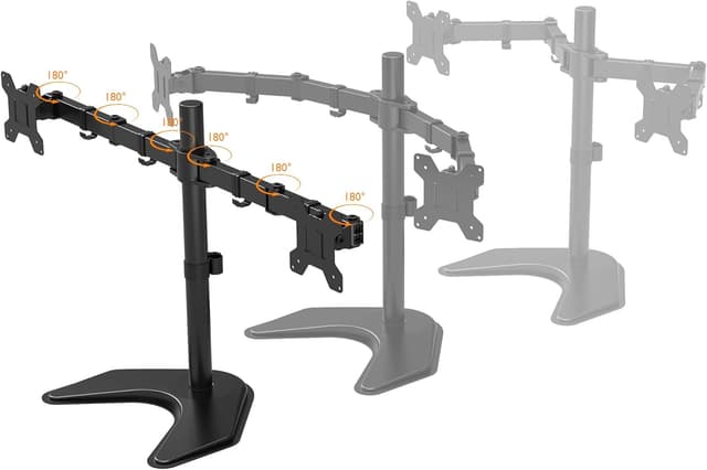 Detalle 2 de BONTEC Dual Monitor Stand 13–27" 10kg