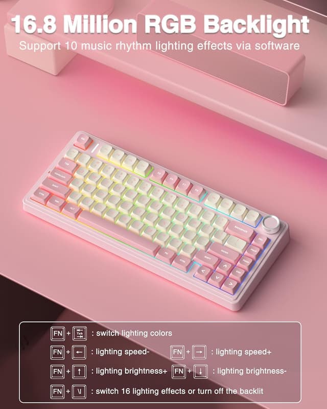 Thumbnail 5 de AULA F75 75% Wireless Mechanical Keyboard