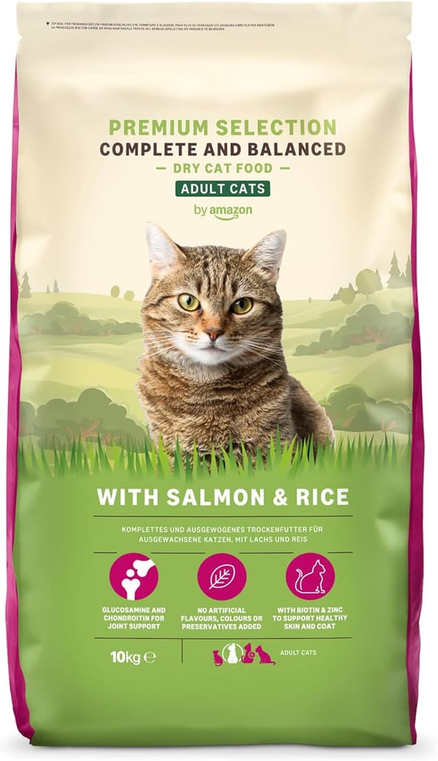 Imagen de by Amazon Alimento seco gatos adultos salmón 10 kg en OfertitasTOP
