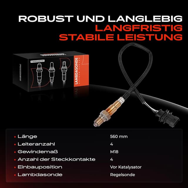 Detalle de Sonda lambda per sostituzione Frankberg (93181910) per Opel Astra G/H/J e altri modelli 2002-2020