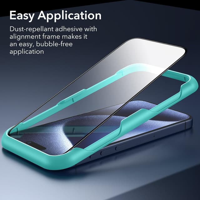 Thumbnail 4 de ESR Protector Pantalla iPhone 15 Pro Max 3 piezas