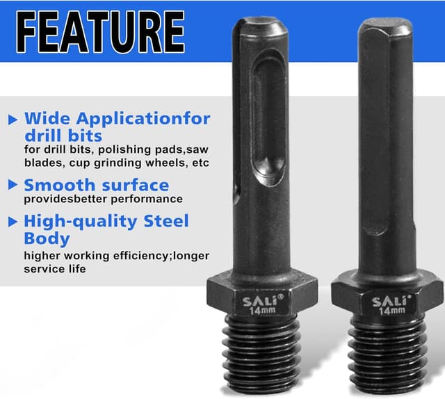 Detalle de SALI M14 Adapter für Fliesenbohrer