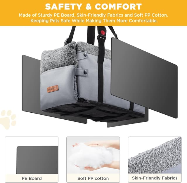 Detalle de Center Console Dog Car Seat 18lbs